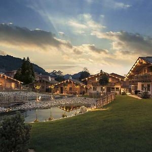 Alpin Chalets Oberjoch - Luxus Unterkunft Mit Privatem Spa Und Zugang Zu 3000 Qm Spa Panoramahotel Oberjoch